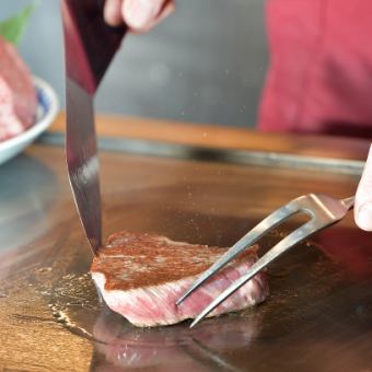 佐賀牛菲力牛排、海鮮特產、甜點等9道菜 9,800日圓