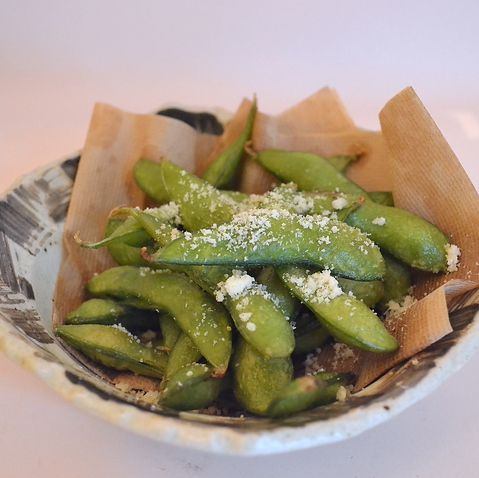 枝豆の素揚げ チーズ&ペッパー