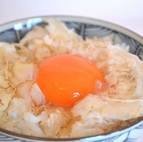 鶏節の玉子かけご飯
