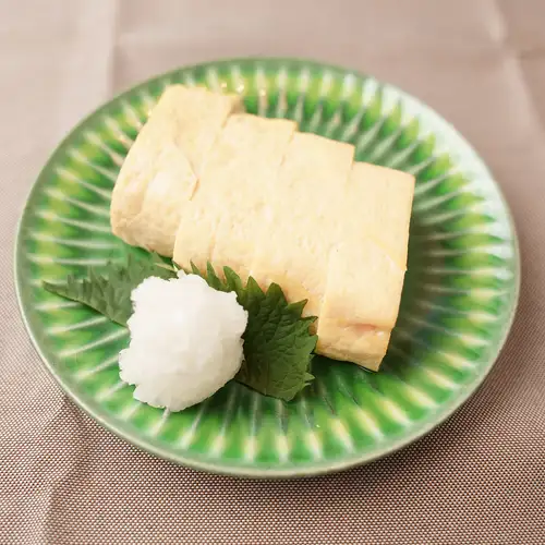 薩摩赤鶏玉子の出し巻き