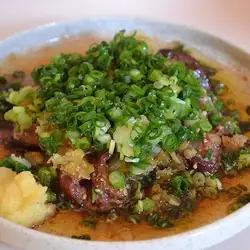 鶏レバーカルパッチョ