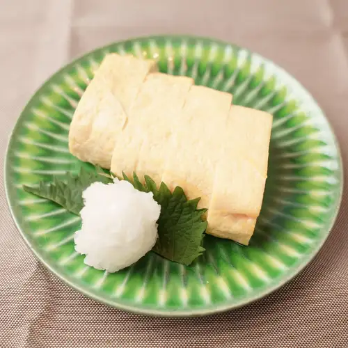 薩摩赤鶏玉子の出し巻き