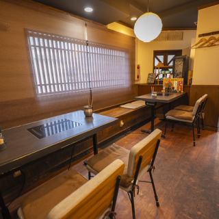 Enjoy a wonderful time at our spacious table seats!