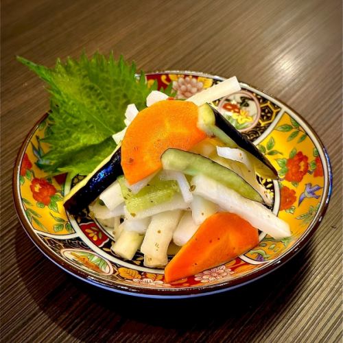 有機野菜浅漬け