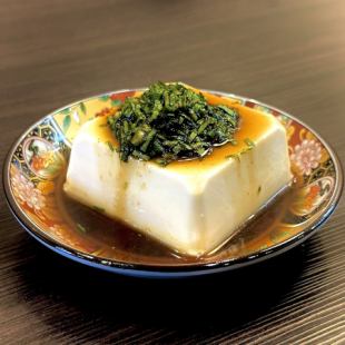 やみつきニラだれ豆腐