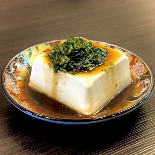 やみつきニラだれ豆腐