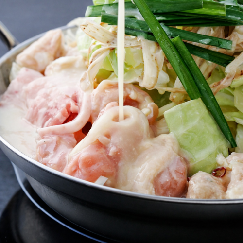 【最後の一滴まで楽しめる】手間ひまかけた至高の一杯！しろなべ◎≪4,840円(税込～)/2人前≫