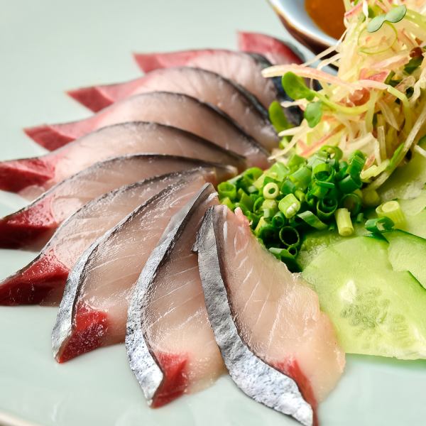 [Hakata Sesame Mackerel] When you think of Hakata, you think of sesame mackerel! 1,078 yen (tax included) *You can also make a reservation in advance to have your motsunabe (hot pot) prepared!