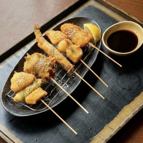 絶品！串カツ5種盛り　