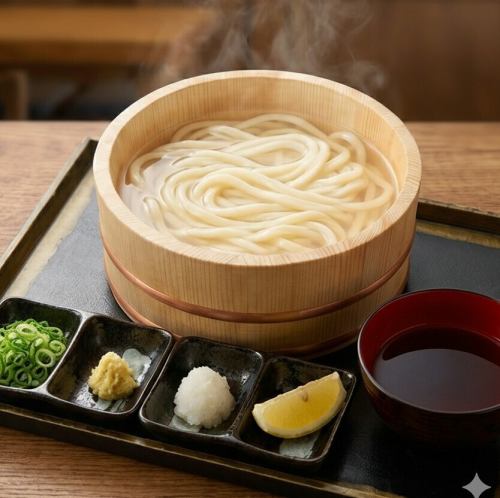 釜揚げうどん(並)　