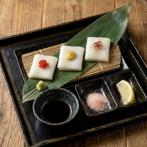 【新感覚の体験】他では味わえない珍しい逸品！麺の旨味をダイレクトに感じる「うどんのお刺身」