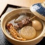 うどん屋さんのおでん5種盛り