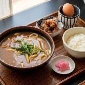 名物 カレーうどん夜定食