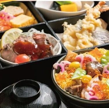 【秋の味覚フェア】茸といくら御飯の秋味覚御膳
