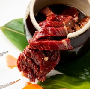 Pot-pickled grilled meat