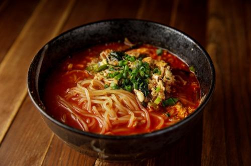 Rich yukgaejang noodles