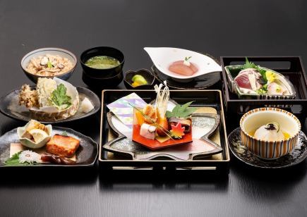 秋の会席コース6.600円【9月1日~10月31日】