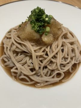 ‼️焼き茄子すり流し蕎麦‼️