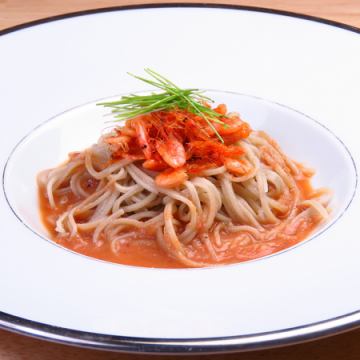 ‼️桜えびのすり流し蕎麦‼️