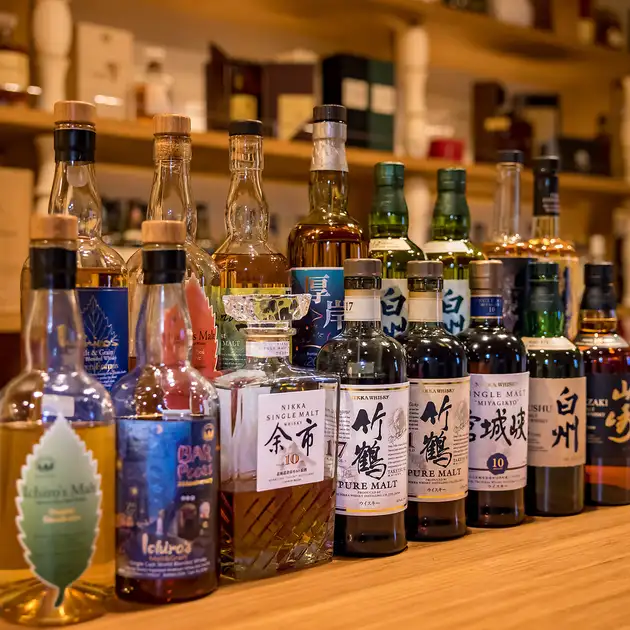 Japanese whisky bar 7 kyoto ジャパニーズウィスキーバーセブン