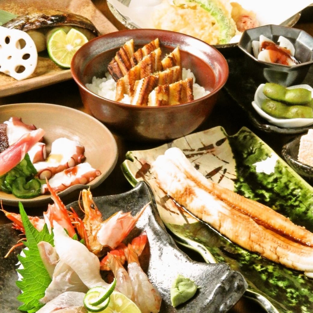 【炉端烧】生鱼片和陶器的鲜鱼！60多种单菜！