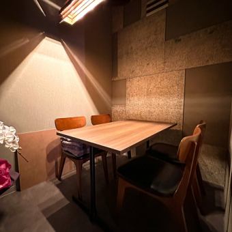 落ち着いた雰囲気での女子会にも最適。