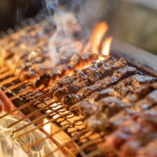 自慢の焼き鳥や馬刺し♪