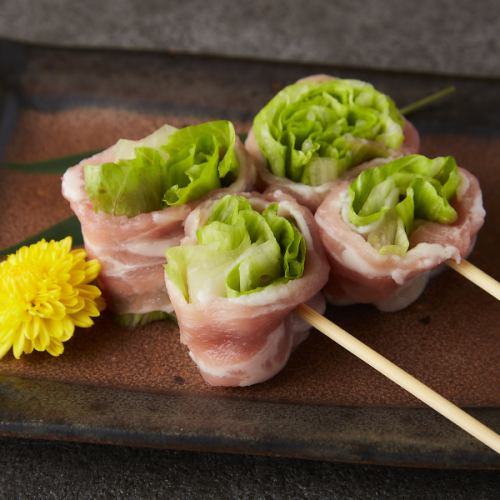 [Vegetable skewers] Lettuce skewers