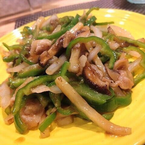味自慢がつくる【青椒肉絲】