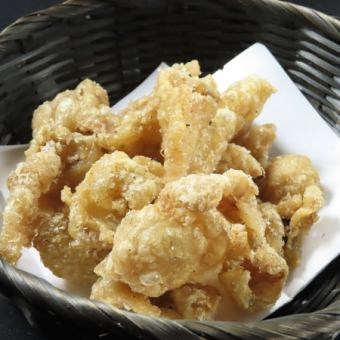 Fried chicken skin