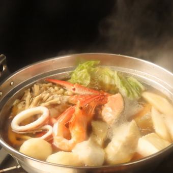 Seafood Chanko Nabe (soy sauce)