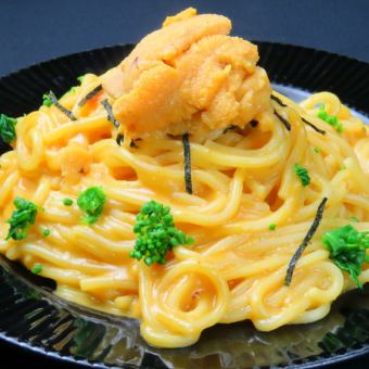 sea urchin cream pasta