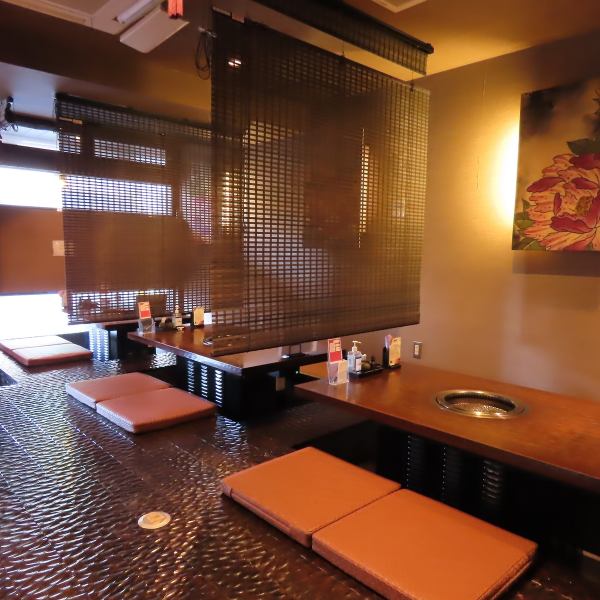 [Semi-private room] A restaurant with a calm atmosphere despite the hustle and bustle of a 3-minute walk from the station.
