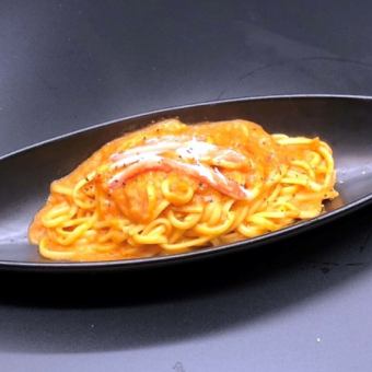 crab tomato cream pasta