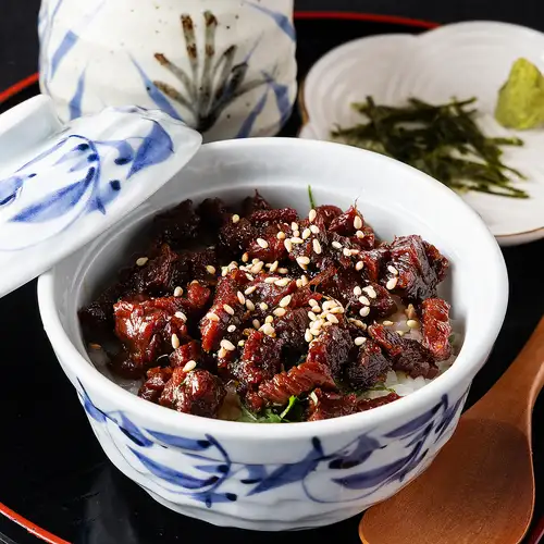 馬しぐれ煮小丼（お出し付）