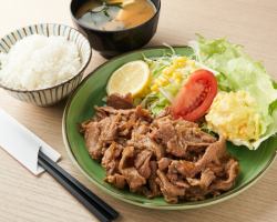 焼き肉定食