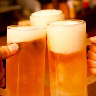 [Unlimited time] Limited from 24:30 to 5:00 the next morning ★ Late-night all-you-can-drink is a bargain!! 2,480 yen (tax included)