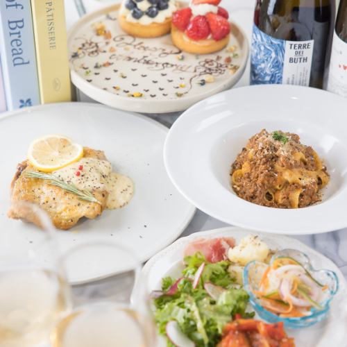 ≪記念日やグループでのお祝いにもピッタリ◎≫ アニバーサリーコース ￥5,000(税込)～