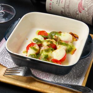 Grilled Cherry Tomato Caprese