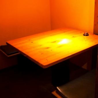2名様～4名様でセパレートの個室席ございます。人気の為予約が◎