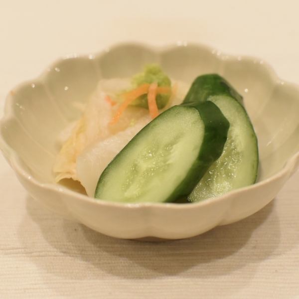 お新香