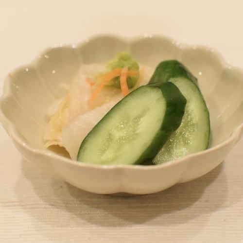 お新香