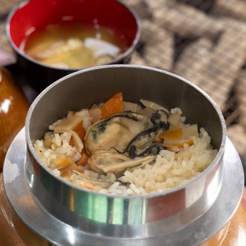 カキ釜飯セット
