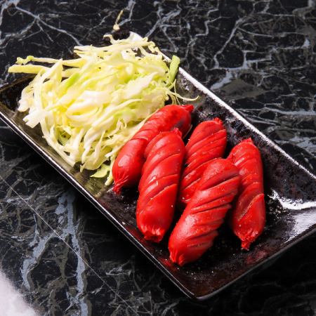 赤ウインナー