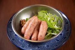 蒸しウインナー