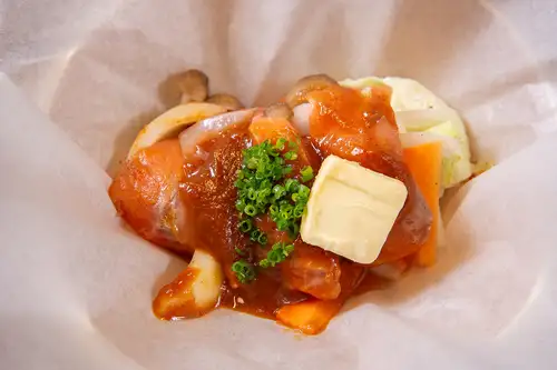 サーモンのちゃんちゃん焼き