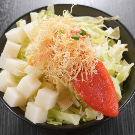 もち明太もんじゃ