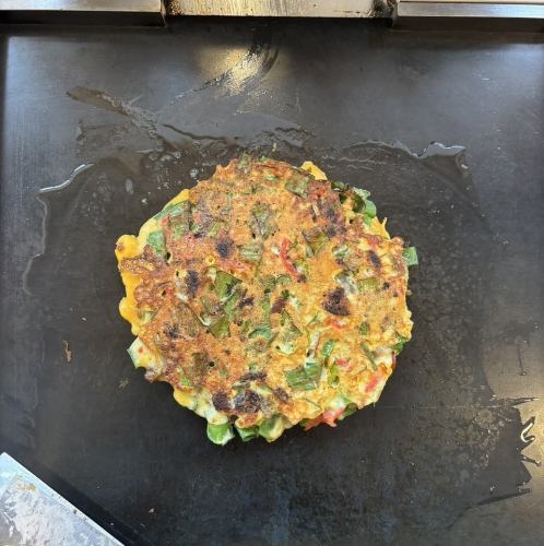 せんべい特製ねぎ焼き