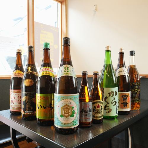 ドリンクも種類豊富にご用意しております◎