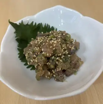 絶品!あじなめろう